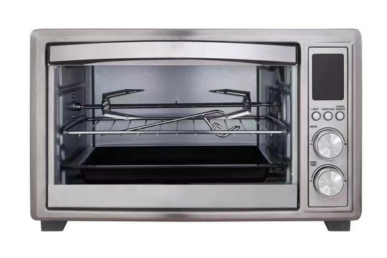 안쪽 램프와 항공 바구니 스테인레스 강 디지털 항공 프라이팬 오븐과 1600W 30L led 제어